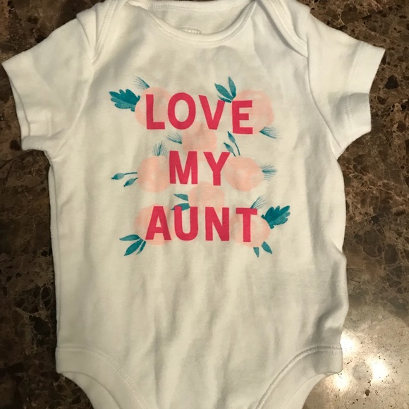 old navy aunt onesie